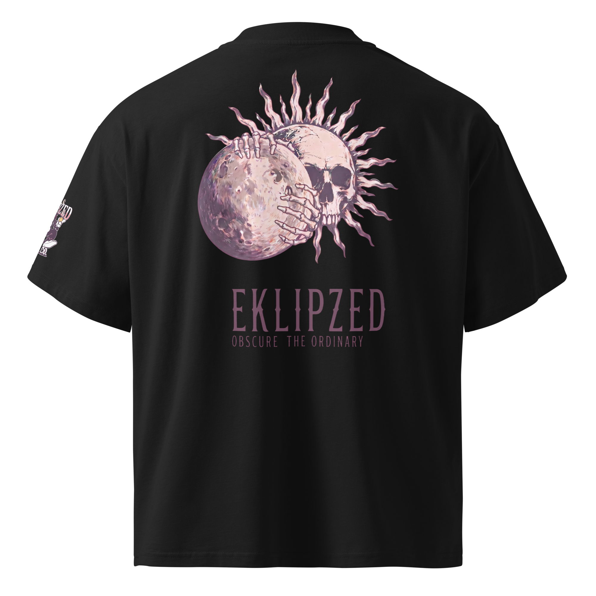 OBSCURE THE ORDINARY tee back mockup